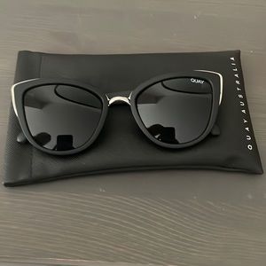 Quay black Cat eye sunglasses
